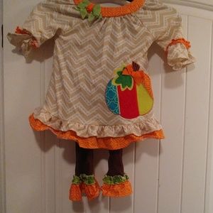 Emily Rose pumpkin patch outfit .